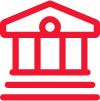 Universität Icon Rot