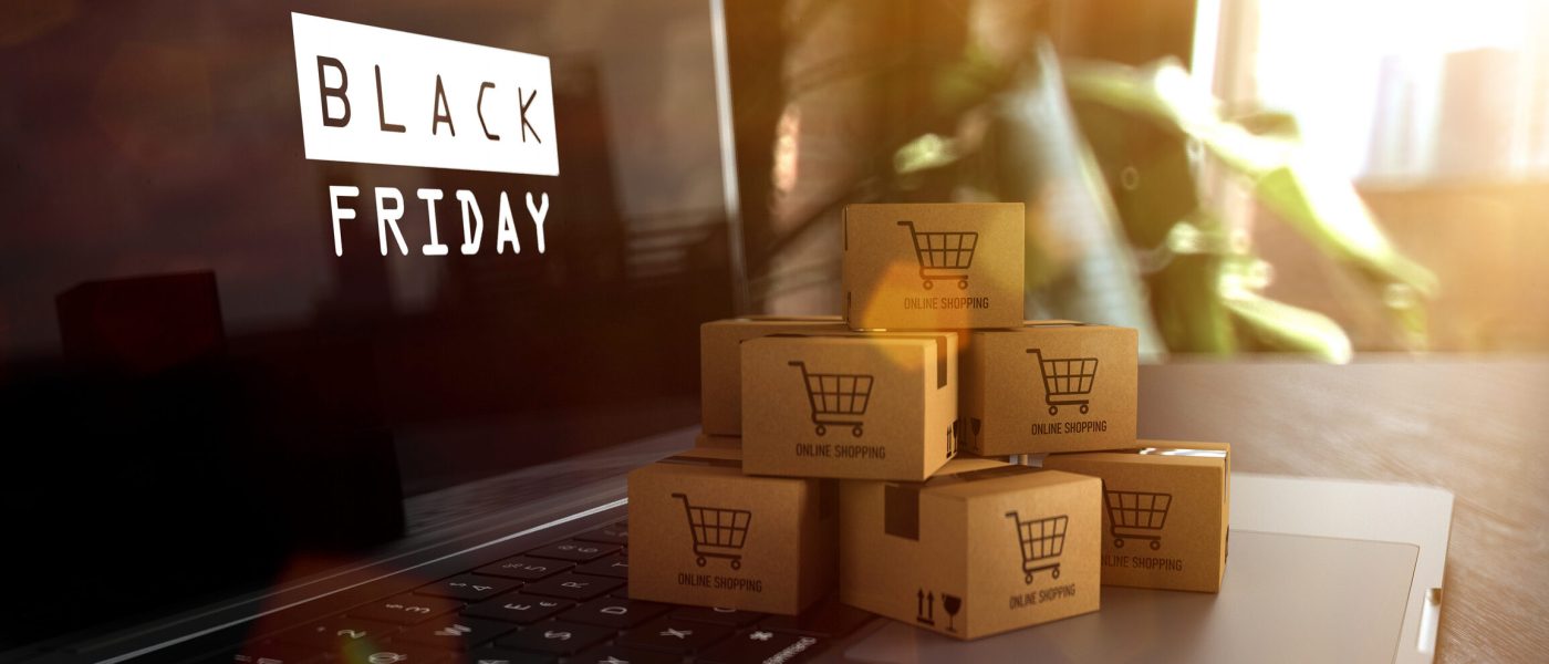 Notebook Black Friday Parcels Online Shopping